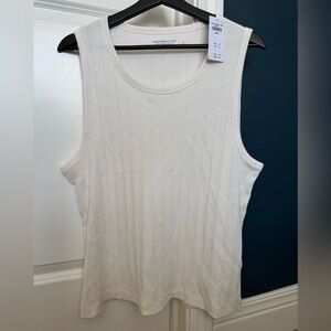 Abercrombie & Fitch Soft A&F Collection Premium Ribbed Tank